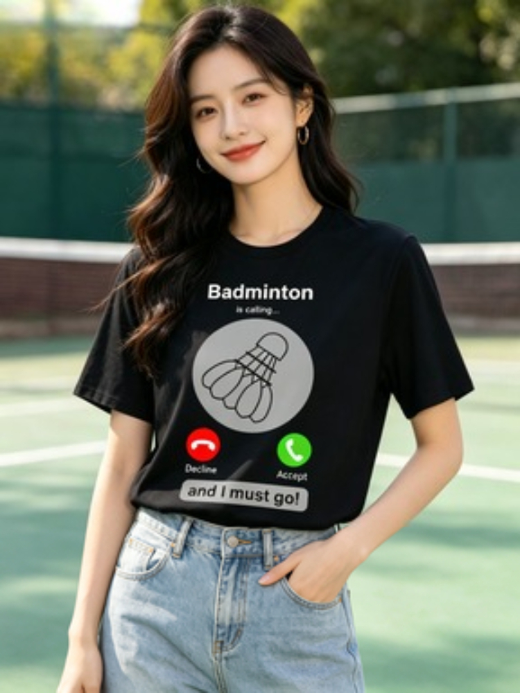 Kadın Eğlenceli Badminton T-Sh - Badminton Quotes Short incelemesi ve fiyatı